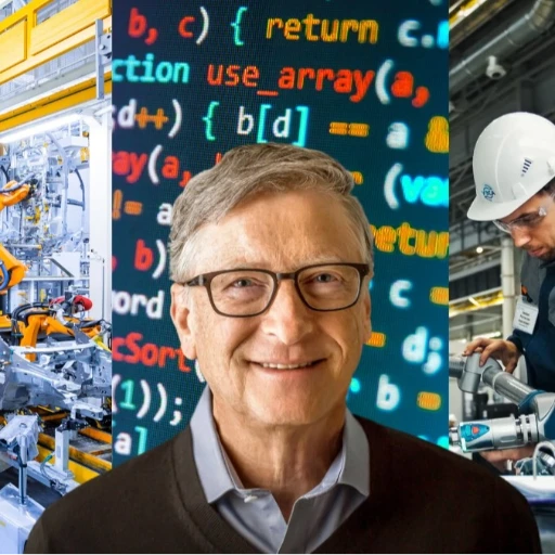 Estas son las 3 únicas profesiones que van  sobrevivir a la Inteligencia Artificial según Bill Gates